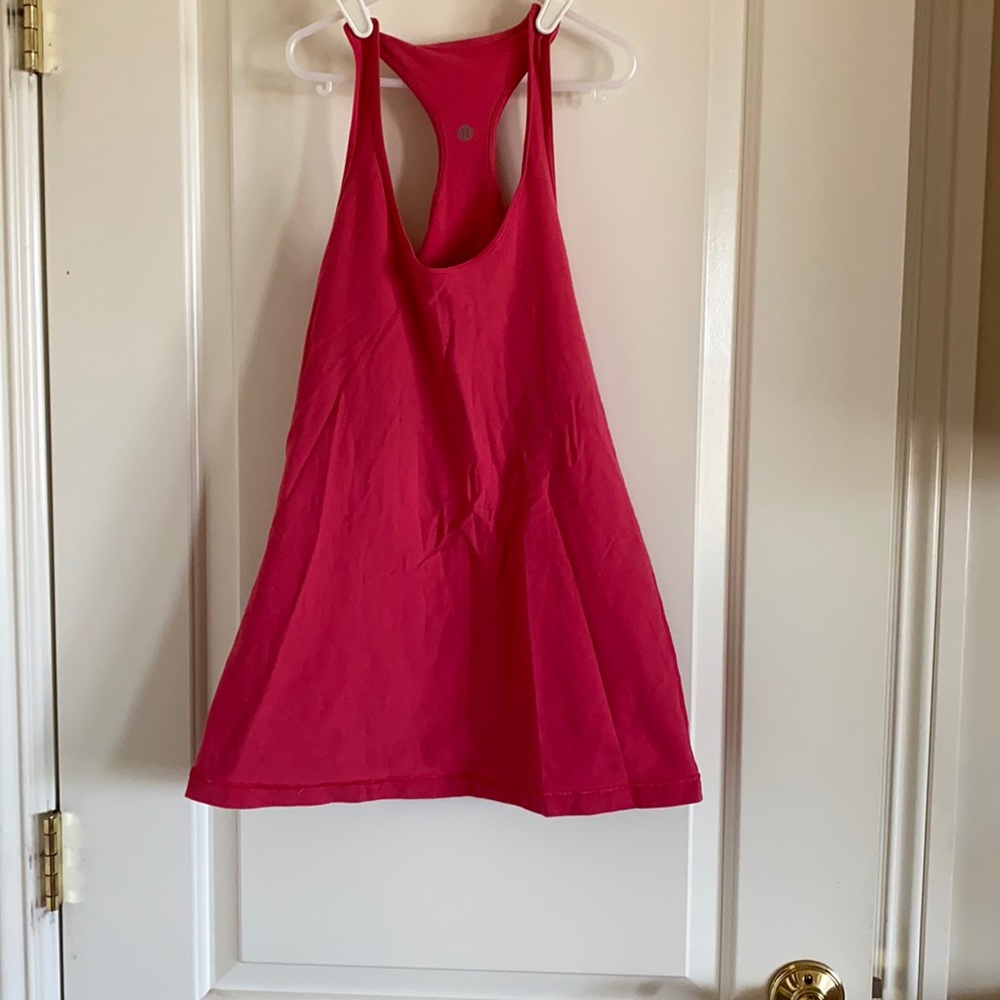 Used condition Lululemon tank top size 10 pink